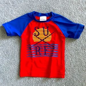 Hanna Andersson Short Sleeve Rash Guard- Size 3T/90cm